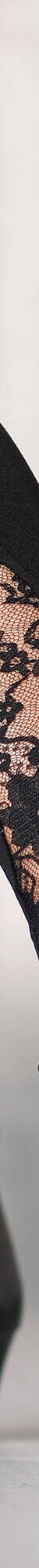 Legging base dentelle, taille élastiquée (noir) Legging base dentelle, taille élastiquée (noir)